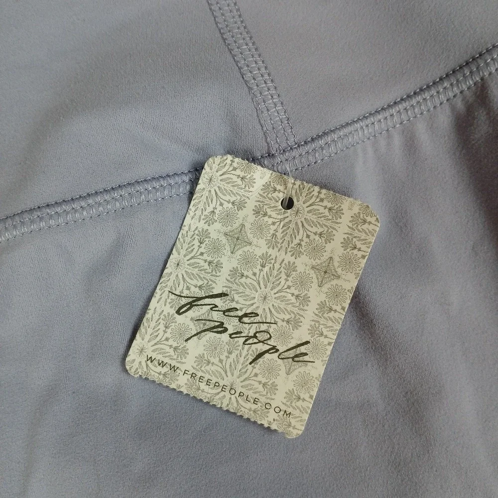 NWT Free People Movement Women's Small FP Never Better Leggings in Platinum Tint